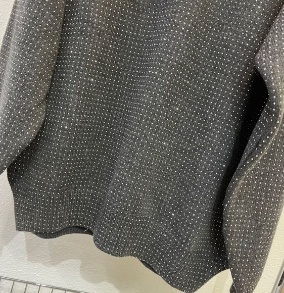 alexander wang full crystal embellished sweater - Picture 5 of 8